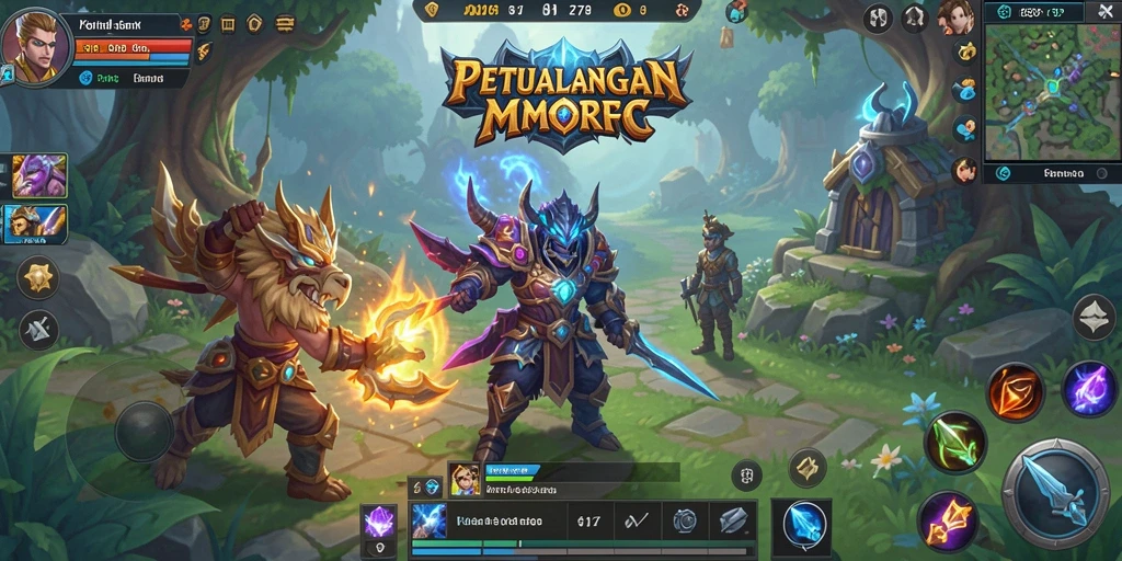 Tangkapan layar <strong>3178</strong> menampilkan aksi pertarungan seru di dunia MMORPG.