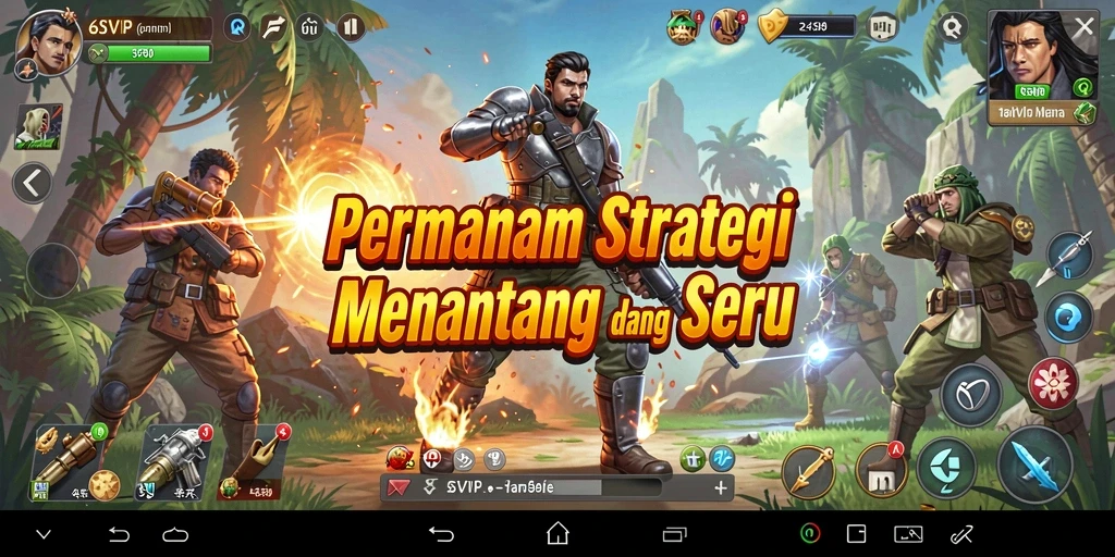 Screenshot gameplay 6SVIP yang menunjukkan aksi strategi yang mendebarkan.