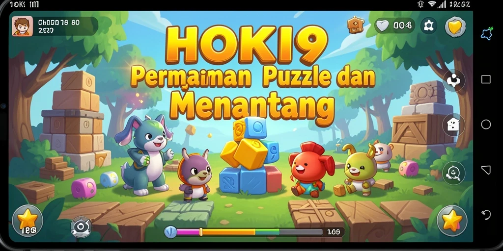 Gameplay menarik HOKI9 dengan berbagai tantangan puzzle.