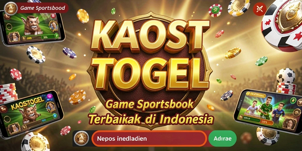Tangkapan layar utama KAOSTOGEL menampilkan fitur taruhan interaktif yang menarik.