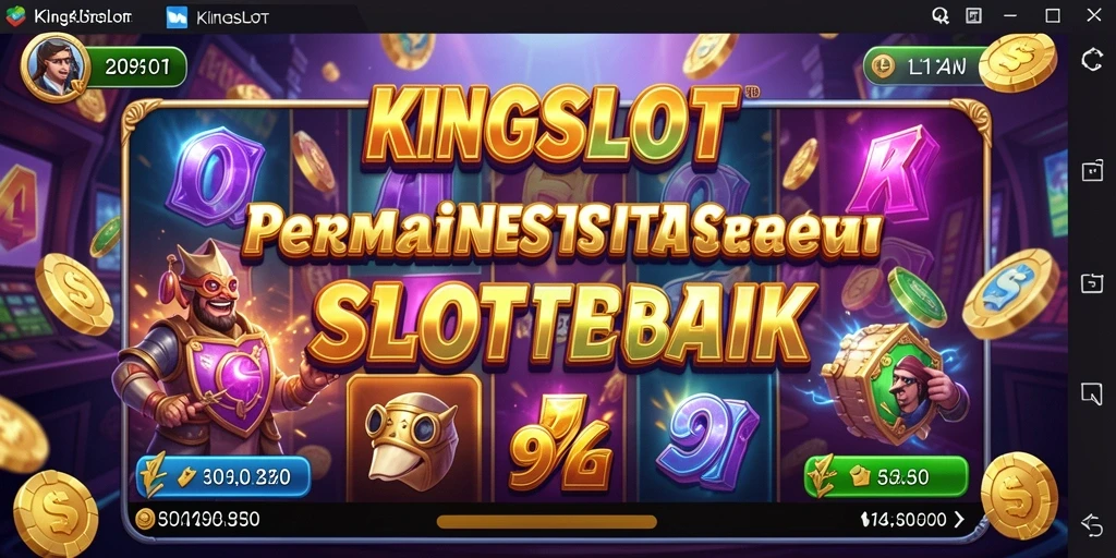 Tampilan gameplay KINGSLOT yang seru dan menarik.