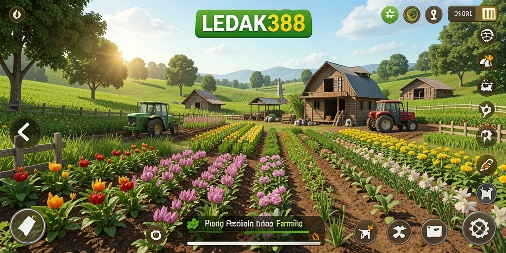 Tampilan menarik dan gameplay mengasyikkan di LEDAK388.