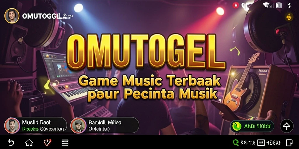 Tampilan gameplay menarik dari OMUTOGEL dengan musik yang mengasyikkan.