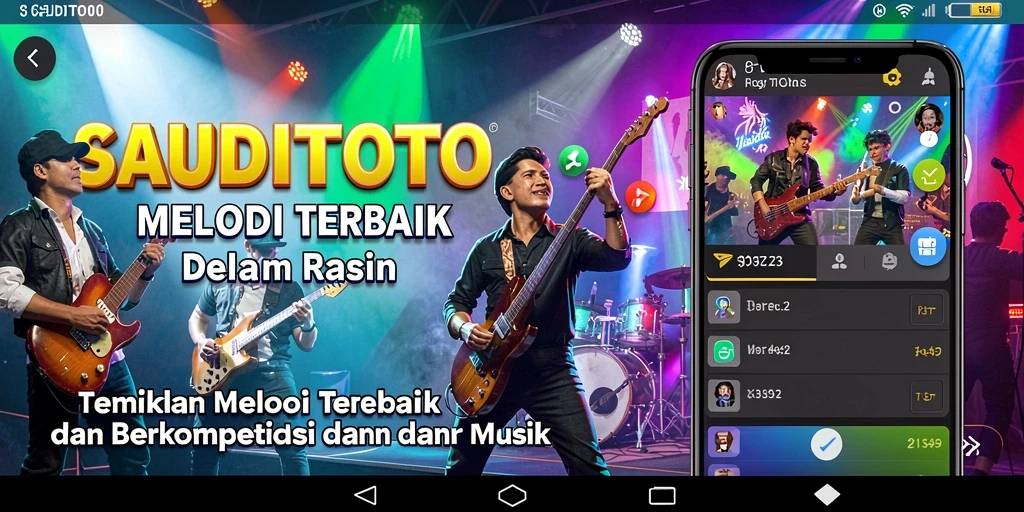 Tangkapan layar SAUDITOTO menampilkan cara bermain musik yang menyenangkan.