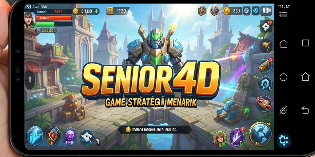 Tangkapan layar gameplay SENIOR4D dengan aksi seru dan strategi mendebarkan.