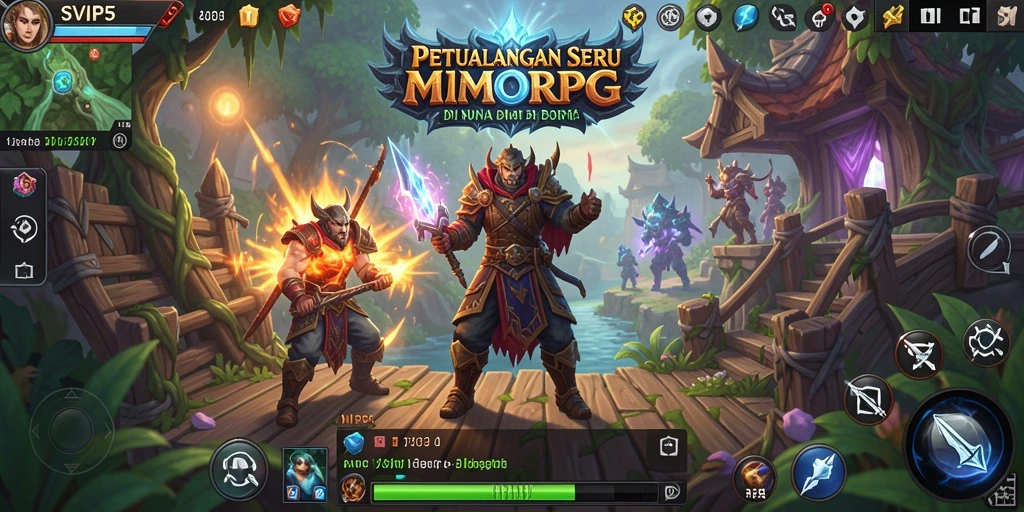 Tampilan menarik dari gameplay SVIP5 yang penuh aksi dan petualangan.