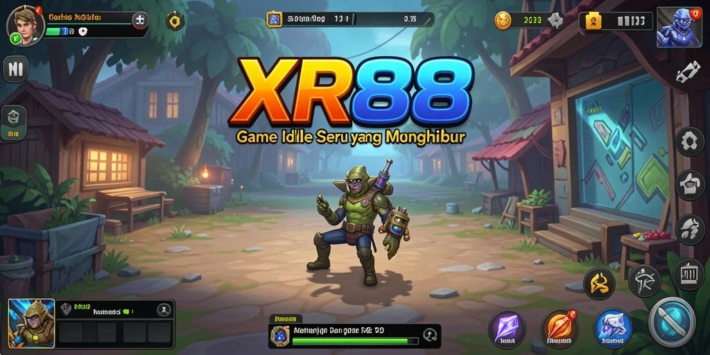 Tampilan gameplay seru XR88 dengan grafik memukau dan aksi menarik.