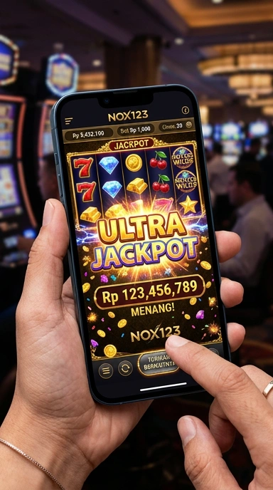 Tangkapan layar antarmuka nox123 dengan aplikasi terbaru.